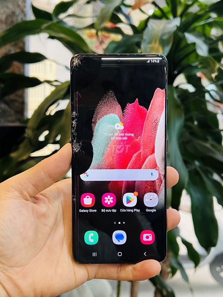Samsung S21 Ultra 12GB/256GB màn sọc và mực nứt. Mua bán Điện thoại tại Quận Đống Đa Hà Nội được đăng bởi Bảo Táo Store hình 1