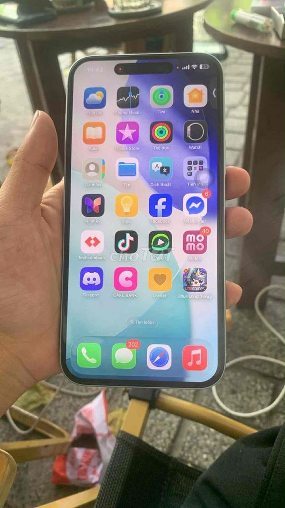 Apple iPhone 15 Plus Trắng lock cnc sài sim bth. Mua bán Điện thoại tại Quận Tân Phú Tp Hồ Chí Minh được đăng bởi Nam Phong hình 1