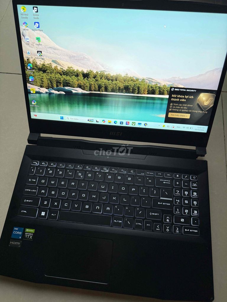 MSI Katana GF66 I5-12450H RTX3050 8/512 bể góc z. Mua bán Laptop tại Quận Gò Vấp Tp Hồ Chí Minh được đăng bởi VũHùng hình 1