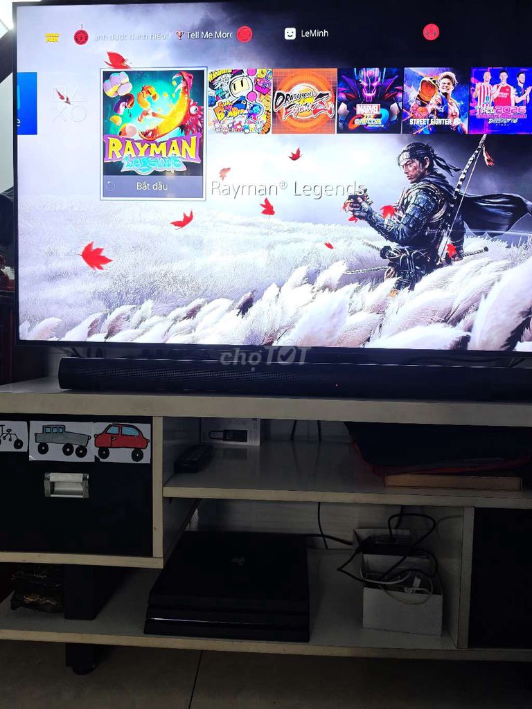 Máy chơi game Sony PS4 Pro Đen 2 ổ 500GB cũ. Mua bán Thiết bị chơi game tại Huyện Hóc Môn Tp Hồ Chí Minh được đăng bởi Lê Minh hình 1