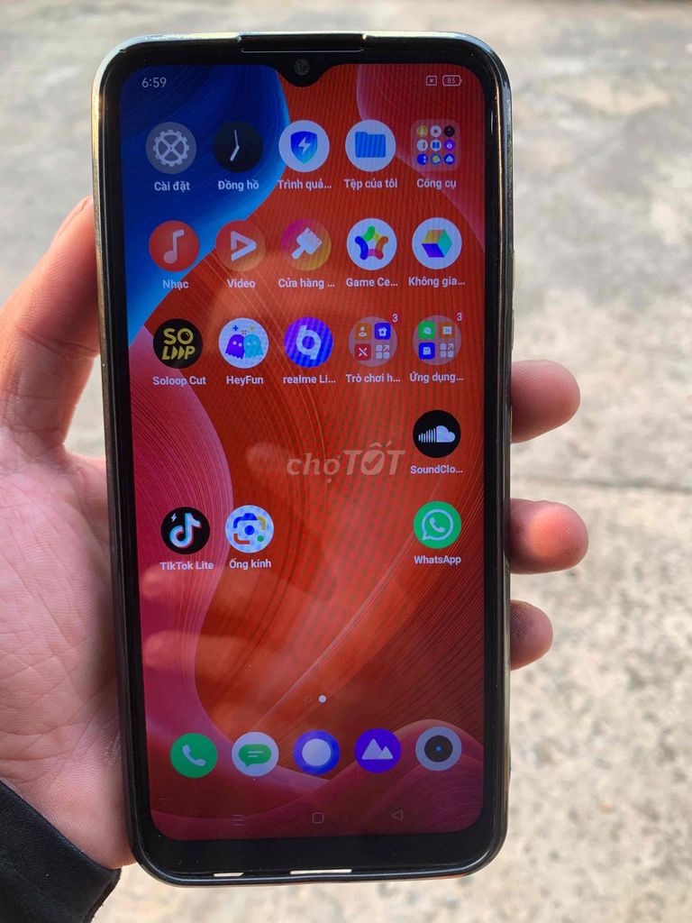 Realme C12 Đen pin trâu 6000 mah. Mua bán Điện thoại tại Quận Liên Chiểu Đà Nẵng được đăng bởi Đức X hình 1