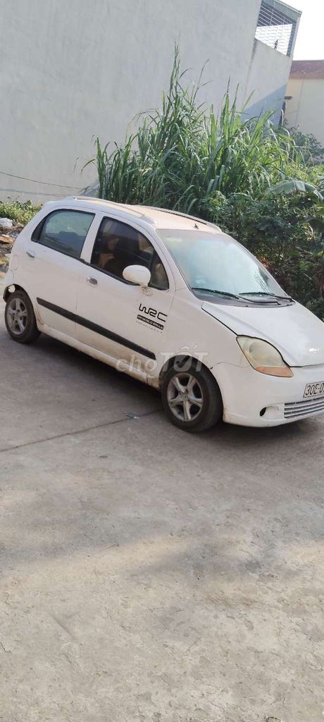 Chevrolet Spark 2009 Trắng. Mua bán Ô tô tại Huyện Hoài Đức Hà Nội được đăng bởi Cường Kiên hình 1