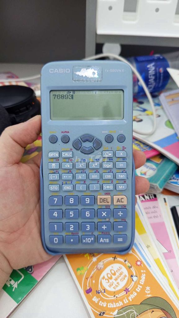 Máy tính Casio fx-580VNX Xanh dương. Mua bán Đồ dùng văn phòng tại Thành phố Huế Thừa Thiên Huế được đăng bởi Rôn hình 1