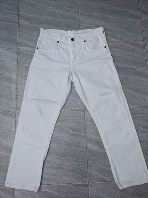 Quần jeans Japan Edwin Selvedge trắng tinh size 30