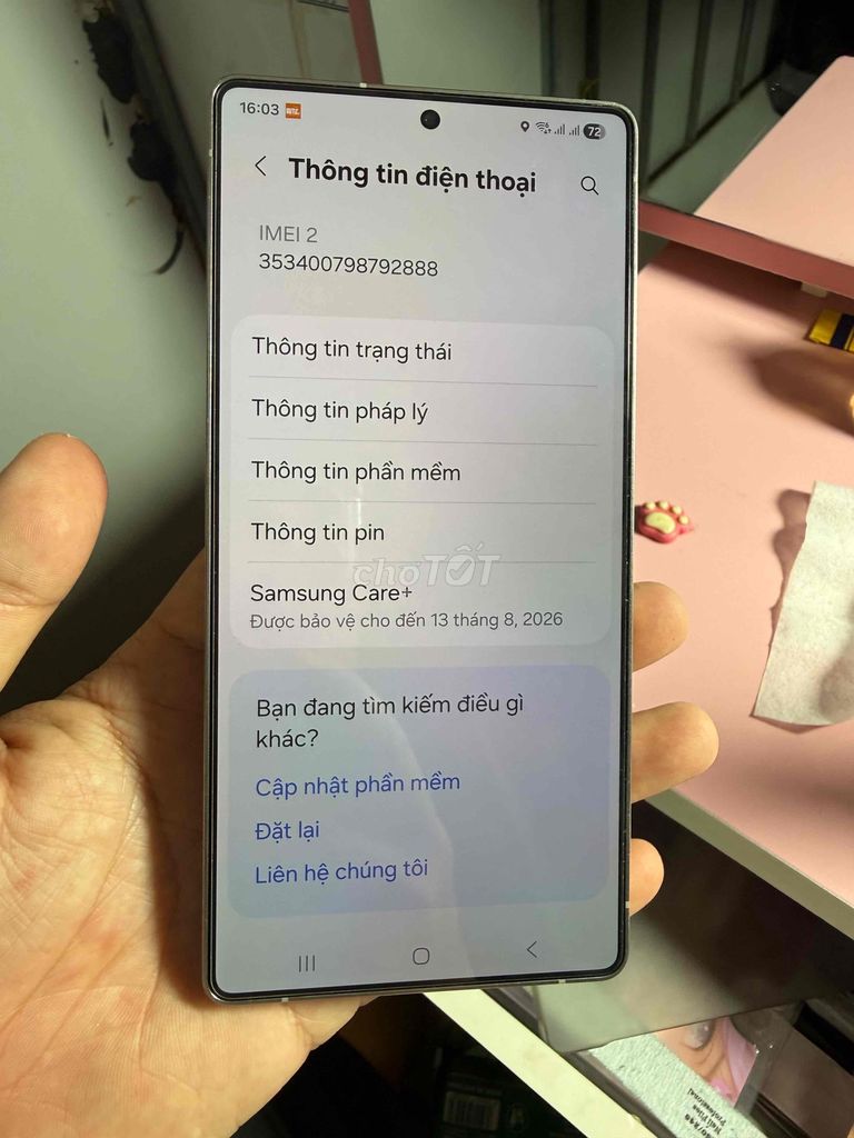 Samsung S25 Ultra Xám Đã sử dụng. Mua bán Điện thoại tại Thị xã Bến Cát Bình Dương được đăng bởi TDT Phone hình 1