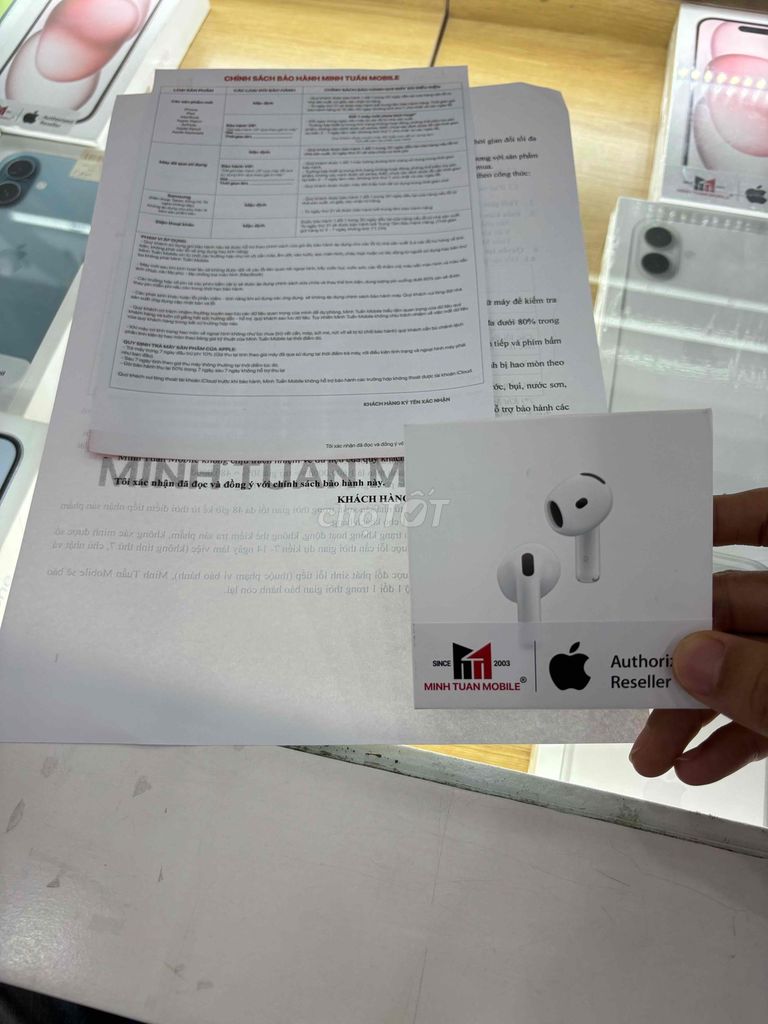 Tai nghe Apple AirPods 4 ANC. Mua bán Tivi, Âm thanh tại Quận Tân Bình Tp Hồ Chí Minh được đăng bởi NGUYỄN QUANG HUY  hình 1