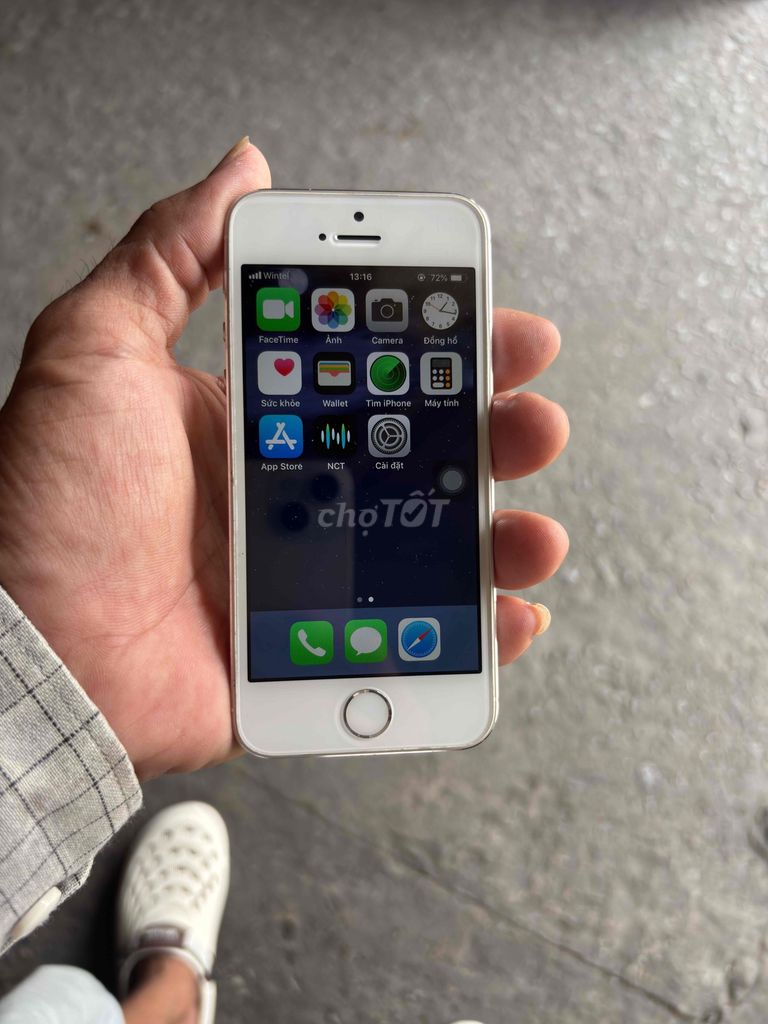 iPhone 5S Bạc 99%. Mua bán Điện thoại tại Huyện Hòn Đất Kiên Giang được đăng bởi Sương Thái hình 1