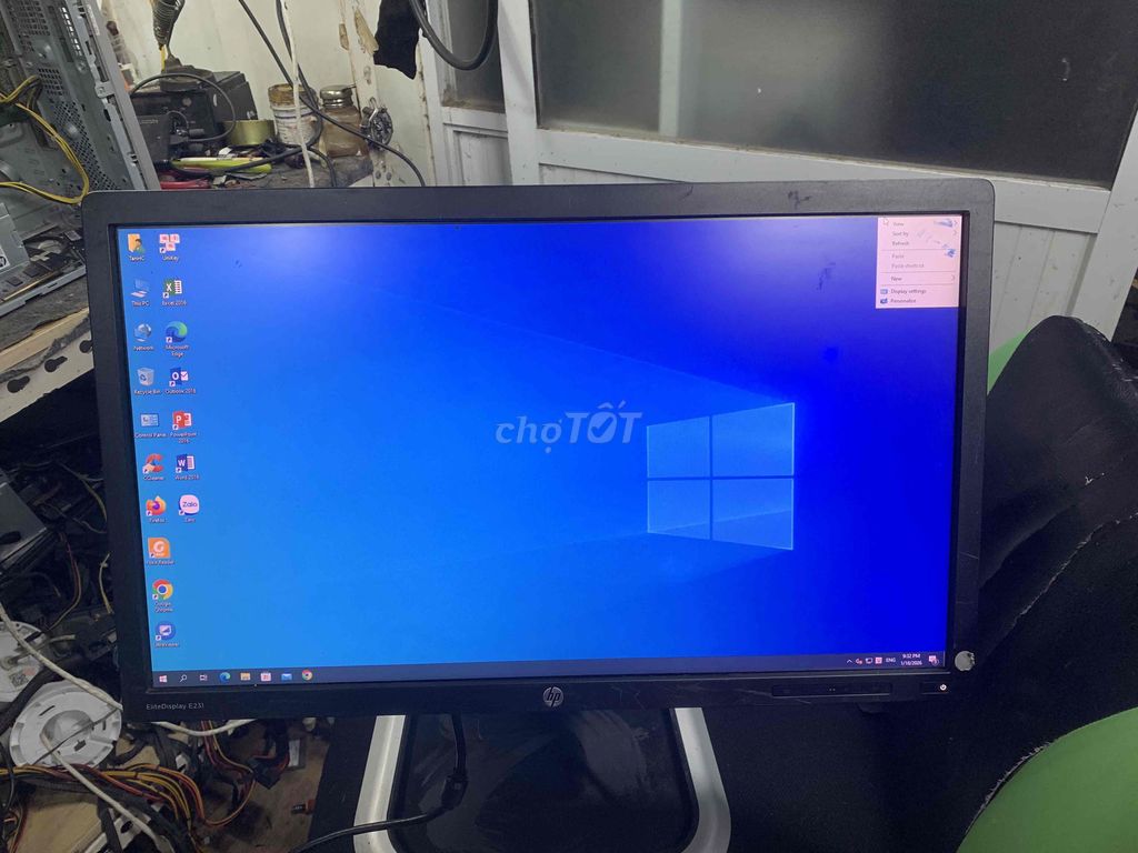 Màn hình HP EliteDisplay E231 23 inch Đen. Mua bán Phụ kiện (Màn hình, Chuột...) tại Quận Hải An Hải Phòng được đăng bởi nguyenvietuoc hình 1