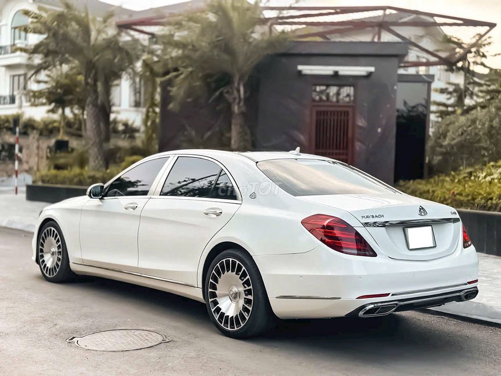 MERCEDES BENZ S400 Đời 2016 Độ Lên MAYBACH Cực Đẹp. Mua bán Ô tô tại Quận Tây Hồ Hà Nội được đăng bởi Nguyễn Hoàng Sơn hình 3