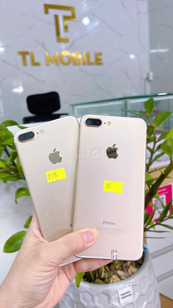 iphone 7pl quốc tế , bộ nhớ 32-128g sẵn ạ