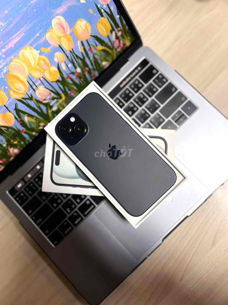 iPhone 15 128GB Đen FULLBOX NEW APPLE 06/2025. Mua bán Điện thoại tại Quận 10 Tp Hồ Chí Minh được đăng bởi iStockHCM hình 1