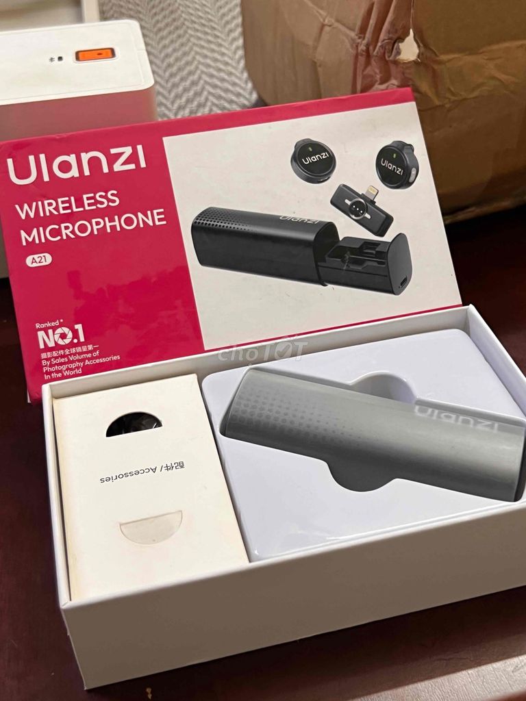 Micro Ulanzi A21 Đen cho iPhone. Mua bán Tivi, Âm thanh tại Quận 3 Tp Hồ Chí Minh được đăng bởi TN hình 1