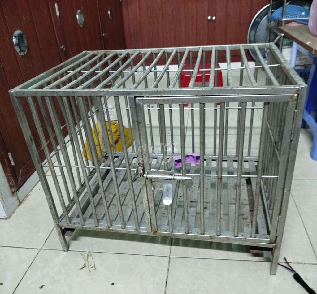 Lồng thú cưng Kim loại Bạc cho Chó, mèo, chim. Mua bán Phụ kiện, Thức ăn, Dịch vụ tại Quận Sơn Trà Đà Nẵng được đăng bởi gold hình 1