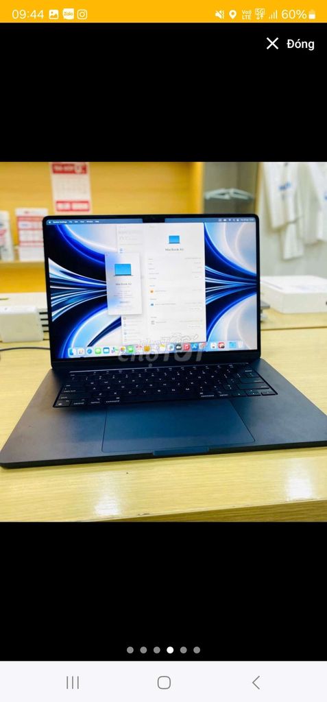 Trải nghiệm xong cần gả e macbook air m2 15inch. Mua bán Laptop tại Quận 7 Tp Hồ Chí Minh được đăng bởi A HOÀ hình 2