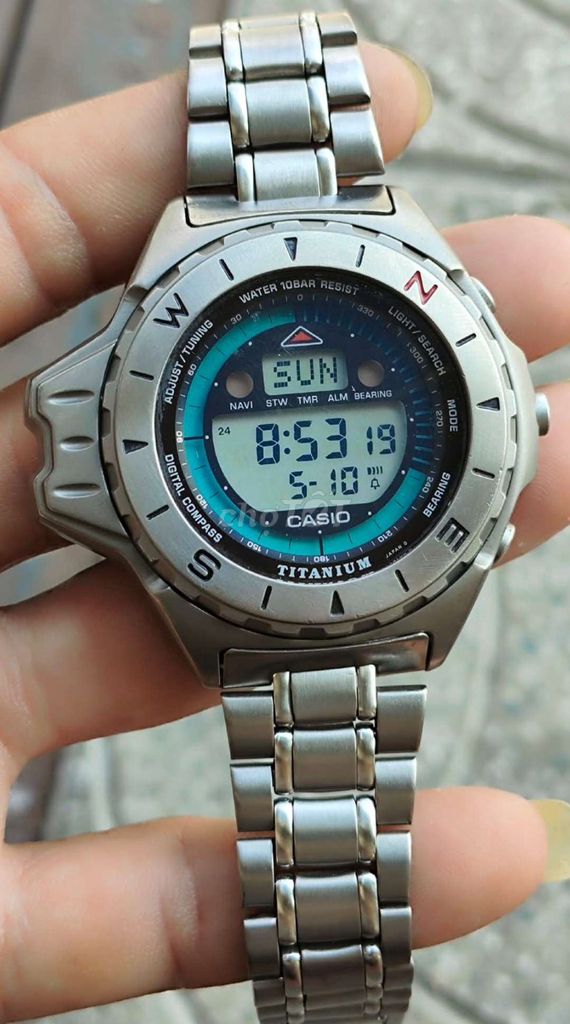 Đồng hồ Casio CPW-400 Titanium sưu tầm cực hiếm . Mua bán Đồng hồ tại Huyện Nhơn Trạch Đồng Nai được đăng bởi hải  hình 1