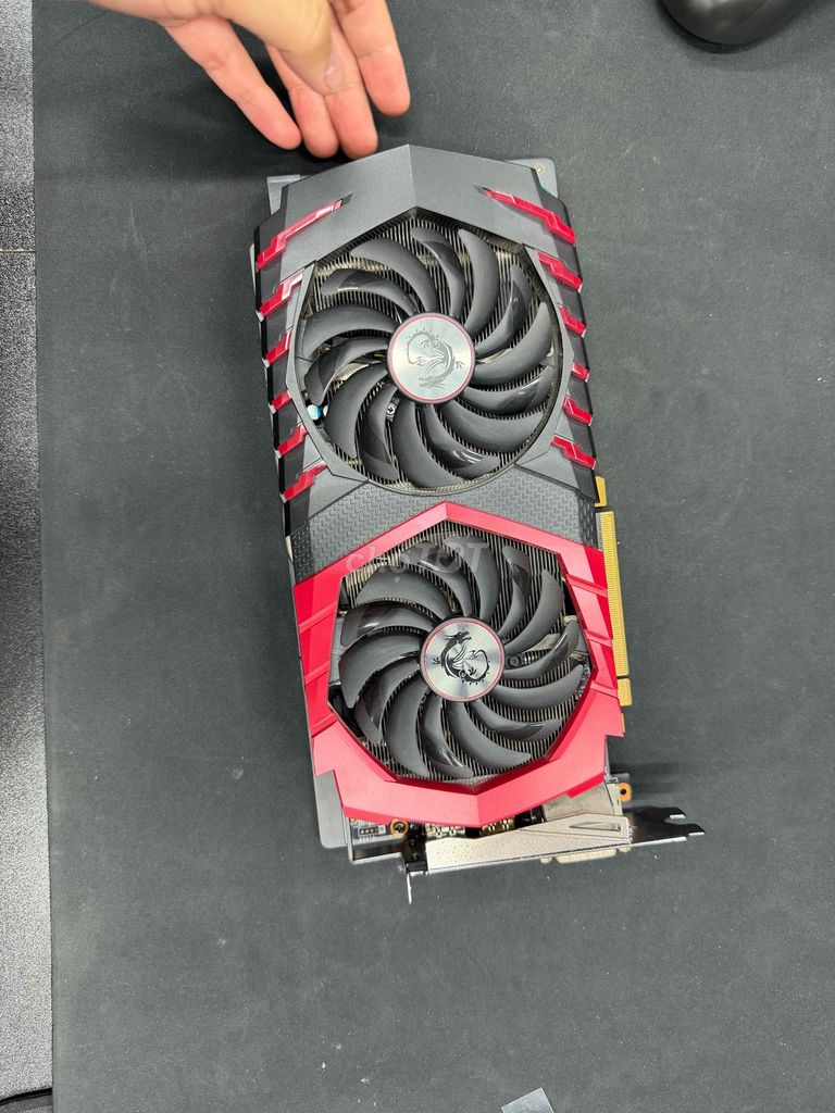 Card đồ họa MSI GTX 1060 Gaming X 6GB. Mua bán Linh kiện (RAM, Card...) tại Huyện Gia Lâm Hà Nội được đăng bởi Giáo Sư X hình 1
