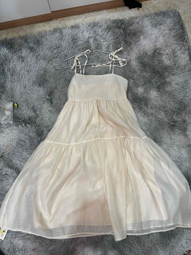 Váy hai dây nữ voan tơ Freesize. Mua bán Quần áo tại Thành phố Móng Cái Quảng Ninh được đăng bởi Huyền Hoàng hình 1