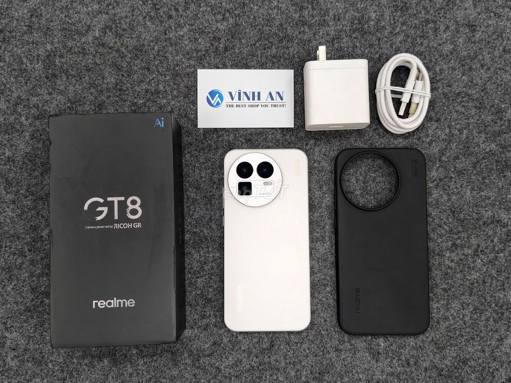 Realme GT8 (12GB/256GB) Màu Trắng - FULLBOX 99%. Mua bán Điện thoại tại Quận 11 Tp Hồ Chí Minh được đăng bởi Vinhanmobile hình 1