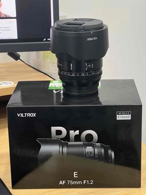 Viltrox 75mm F1.2 Pro For Sony