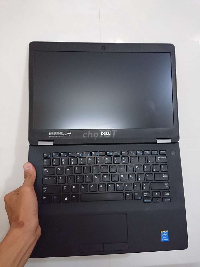 Laptop văn phòng Dell 7470 i5 ram 8gb 14" mỏng đẹp