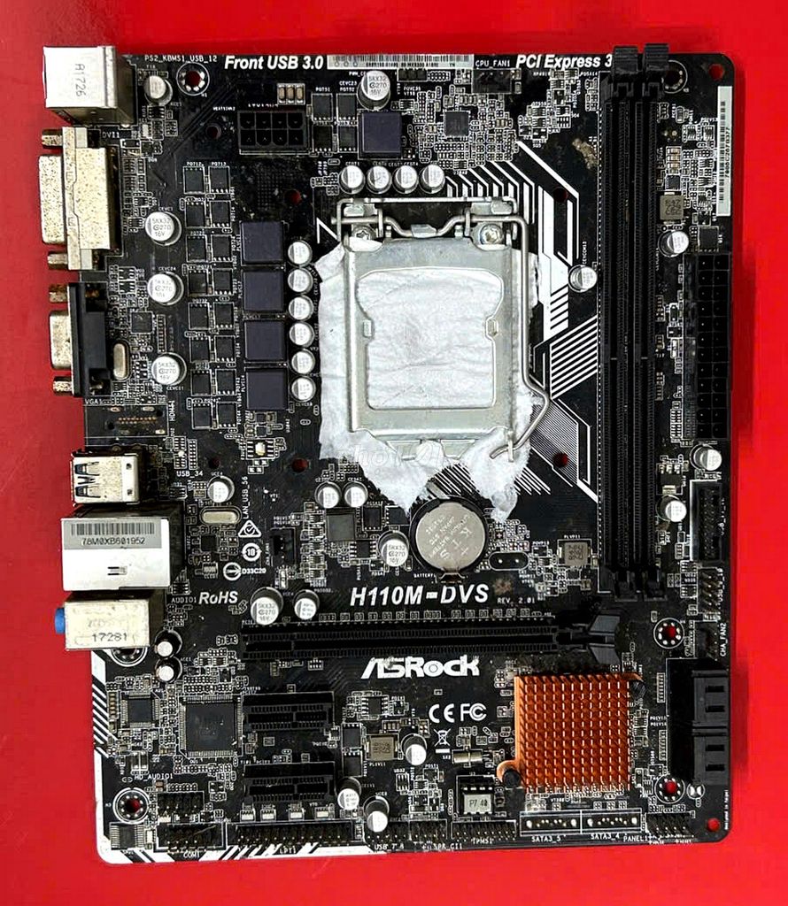 Mainboard Asrock H110M-DVS