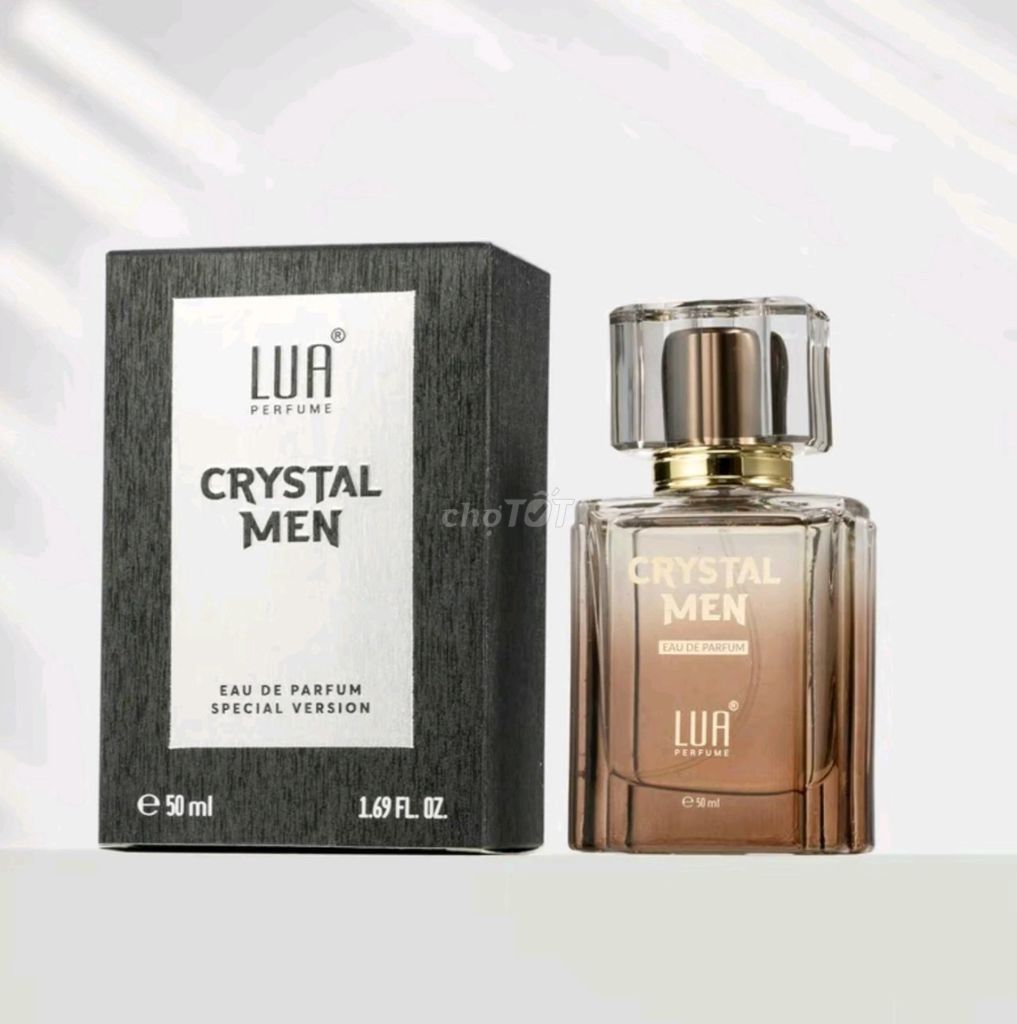 Nước hoa nam CRYSTAL MEN Hương Thơm Thu Hút 50ml