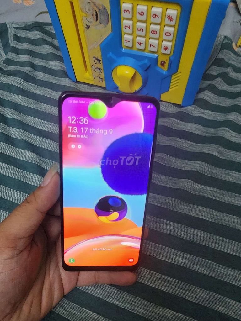 Samsung A31 2sim vân ok ram 6gb rom 128gb chú cho