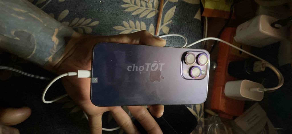 Apple iPhone 14 Pro Max Tím Đã sử dụng. Mua bán Điện thoại tại Thành phố Bạc Liêu Bạc Liêu được đăng bởi Nguyễn Hùynh Thiện Tâm hình 1