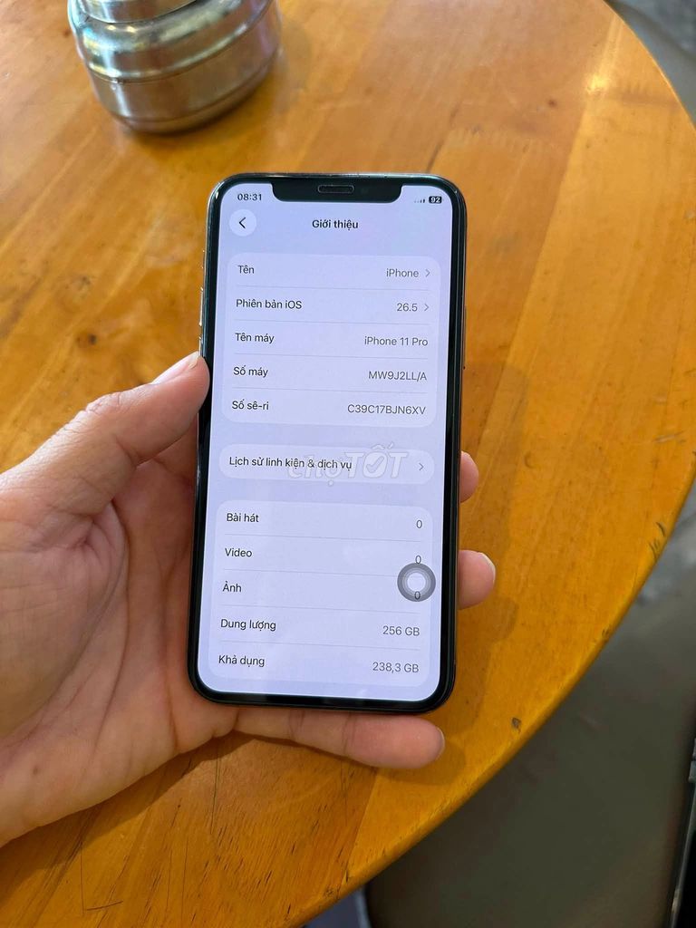 Apple iPhone 11 Pro 256GB Vàng 100%. Mua bán Điện thoại tại Quận 1 Tp Hồ Chí Minh được đăng bởi Hội Đồ Điện Tử hình 1