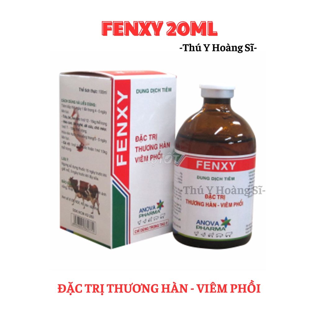 Đặc trị thương hàn - viêm phổi cho gia súc gia cầm