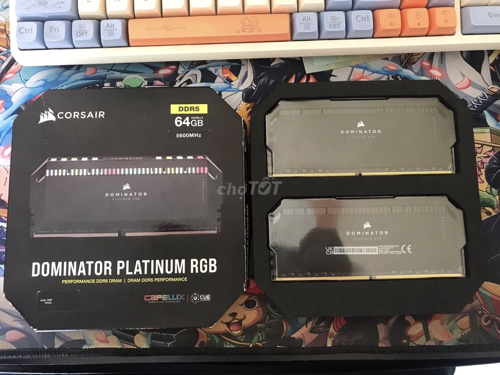 Dominator Platinum RGB 64GB BH GEARVN 10/28. Mua bán Linh kiện (RAM, Card...) tại Quận Bình Tân Tp Hồ Chí Minh được đăng bởi Châu hình 1