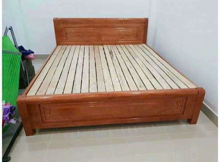 Giường ngủ 1.4m x 2m. Mua bán Giường, chăn ga gối nệm tại Thành phố Buôn Ma Thuột Đắk Lắk được đăng bởi TỔNG KHO NỘI THẤT TRANG PHÁT hình 1