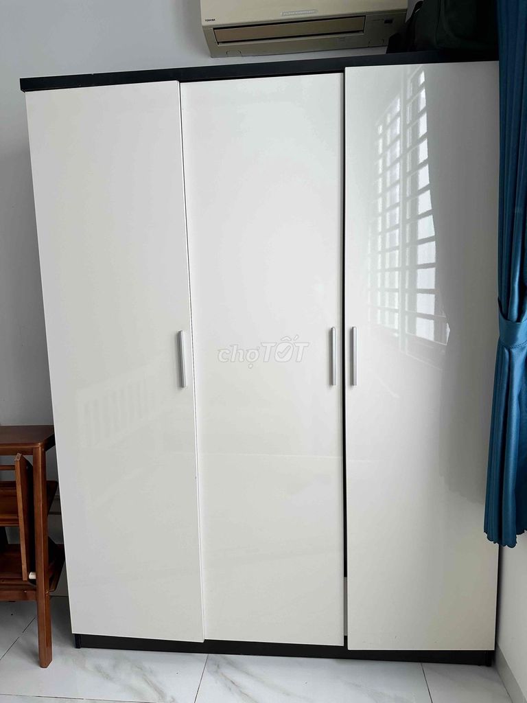 Tủ quần áo gỗ ép 3 cánh 160cm. Mua bán Tủ, kệ gia đình tại Quận Tân Phú Tp Hồ Chí Minh được đăng bởi Nguyễn thị xuân phương hình 1