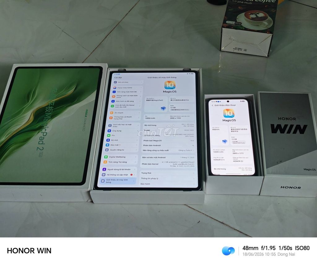 Honor Magic Pad 2 12.3 inch OLED 3K 8sgen3. Mua bán Máy tính bảng tại Thành phố Long Khánh Đồng Nai được đăng bởi Hội Đồ Điện Tử hình 1