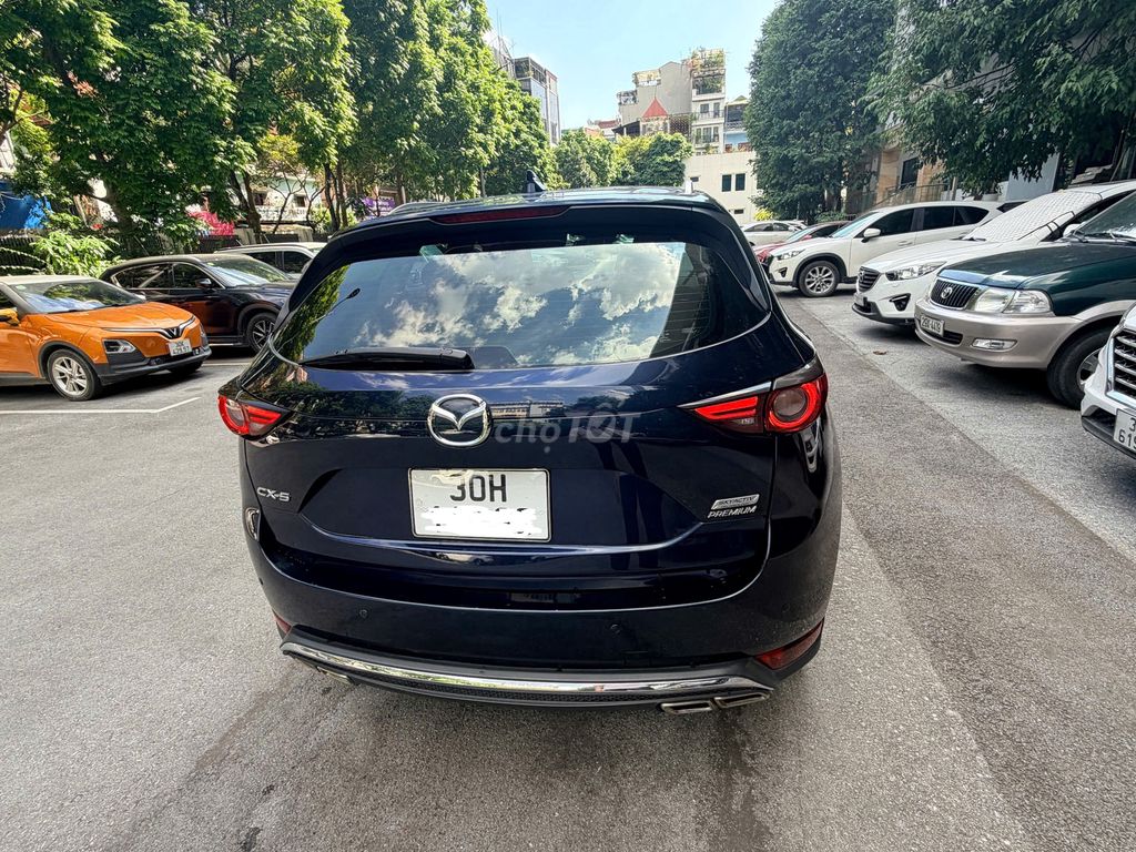 Мазда CX-5 Премиум 2021 Синяя 48 000 км