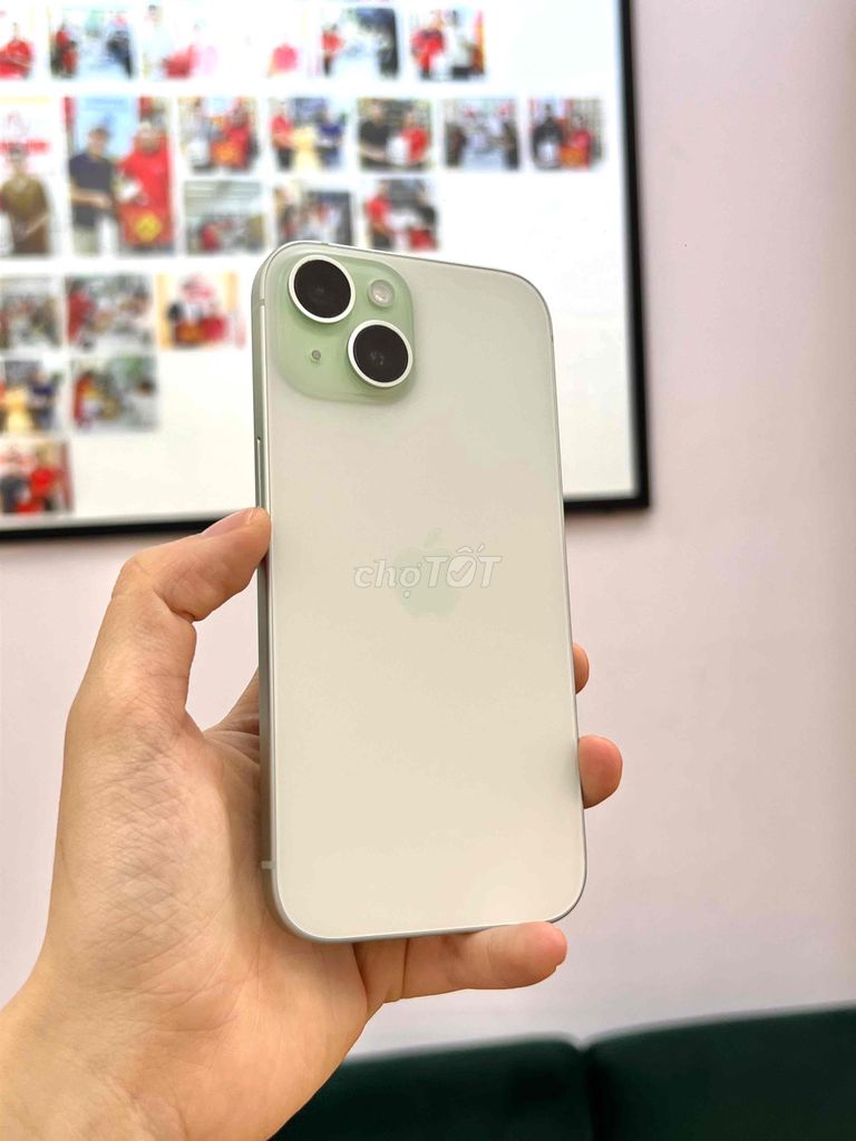 🔥 iPhone 15 Green zin nguyên bản đẹp long lanh🔥. Mua bán Điện thoại tại Quận Hải An Hải Phòng được đăng bởi Nguyễn Hương Giang hình 1
