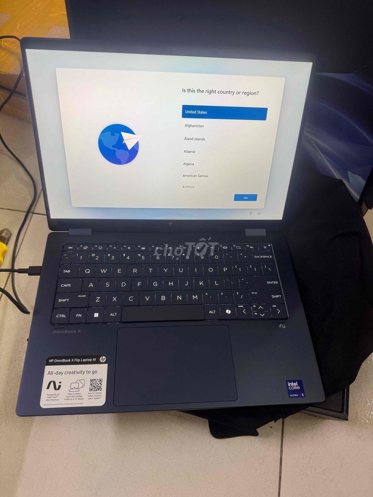 HP OmniBook X Flip Ultra 5 14 inch 16GB/512GB Mới. Mua bán Laptop tại Quận Hà Đông Hà Nội được đăng bởi Kiểm US hình 1