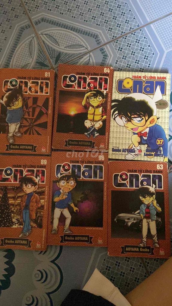 Truyện tranh Thám Tử Lừng Danh Conan- 6 quyển. Mua bán Sách tại Quận Nam Từ Liêm Hà Nội được đăng bởi Thanh hình 1
