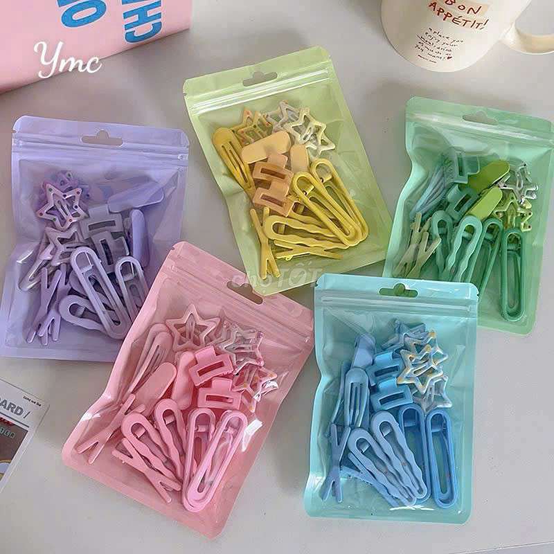 Set kẹp tóc 18 chi tiết phong cách hàn quốc. Mua bán Phụ kiện thời trang khác tại Huyện Cần Đước Long An được đăng bởi Thoa Thoa hình 1