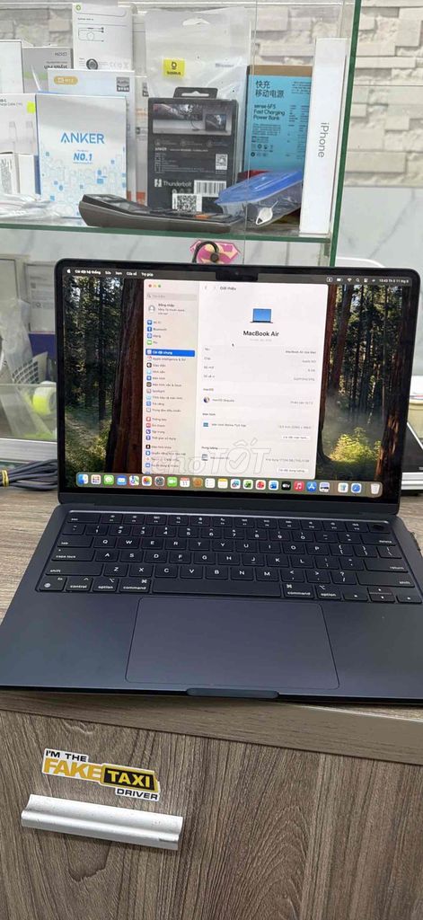 Apple Macbook Air M3 256GB Xanh Midnight Như mới. Mua bán Laptop tại Quận 5 Tp Hồ Chí Minh được đăng bởi Bi hình 1