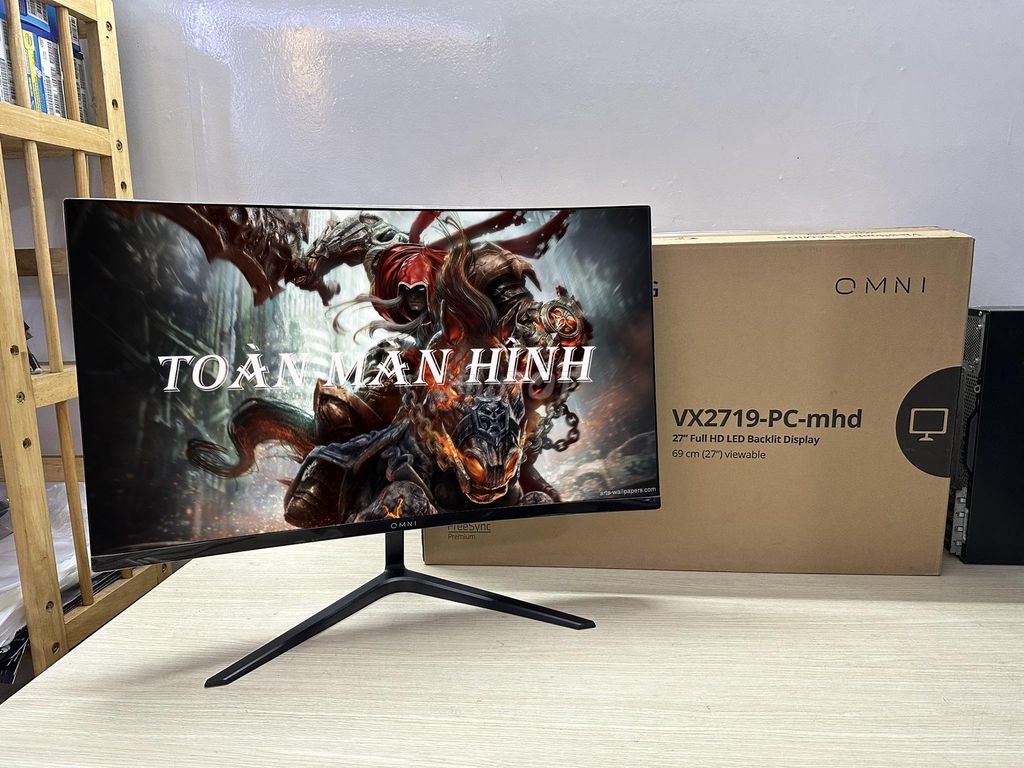 Màn cong 27"240hz chiến game thì quá mượt #VX2719