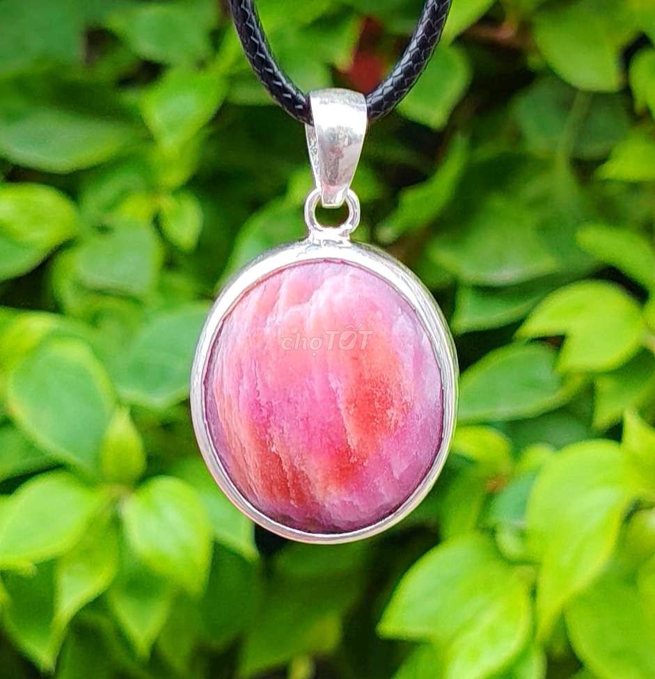 Mặt dây chuyền Bạc Ruby Hồng Unisex. Mua bán Phụ kiện thời trang khác tại Quận Lê Chân Hải Phòng được đăng bởi Nguyễn Hiếu hình 1