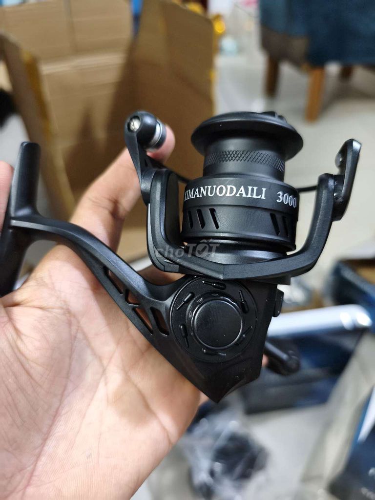 Máy câu cá XIMANUODAILI 3000 Kim loại Đen Mới. Mua bán Đồ thể thao, Dã ngoại tại Quận Bình Thạnh Tp Hồ Chí Minh được đăng bởi Sưu Tầm hình 1