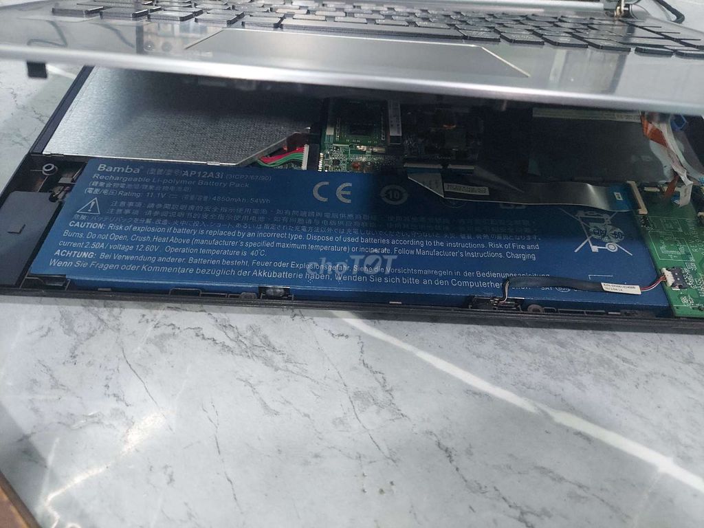 Pin laptop acer aspire m5 mã pin AP12A3i. Mua bán Linh kiện (RAM, Card...) tại Quận Bình Tân Tp Hồ Chí Minh được đăng bởi LAPTOP XÁCH TAY NGUYÊN ZIN hình 1
