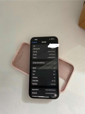 Iphone 15plus 128gb zin full. Mua bán Điện thoại tại Huyện Ba Vì Hà Nội được đăng bởi Trương Vô Kỵ