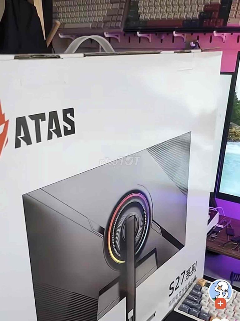 Màn hình ATAS S27Q180 27 inch QHD. Mua bán Phụ kiện (Màn hình, Chuột...) tại Huyện Thanh Trì Hà Nội được đăng bởi Thư Minh hình 1