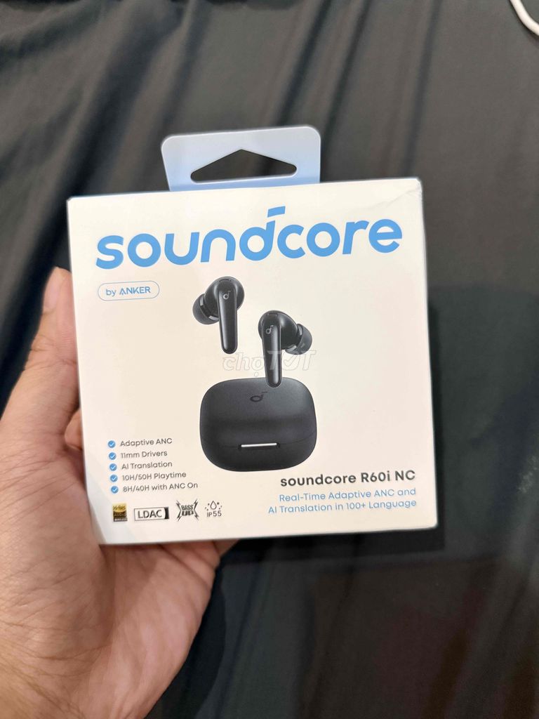 Tai nghe Soundcore R60i NC Đen new 100%. Mua bán Tivi, Âm thanh tại Quận Cẩm Lệ Đà Nẵng được đăng bởi Hưng hình 1