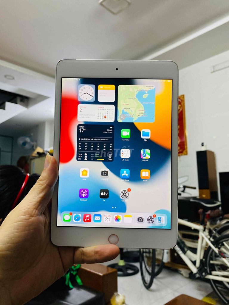 iPad Mini 4 64G, zin, wifi + 4G, full chức năng. Mua bán Máy tính bảng tại Quận Tân Bình Tp Hồ Chí Minh được đăng bởi ANH ĐỨC Store hình 1