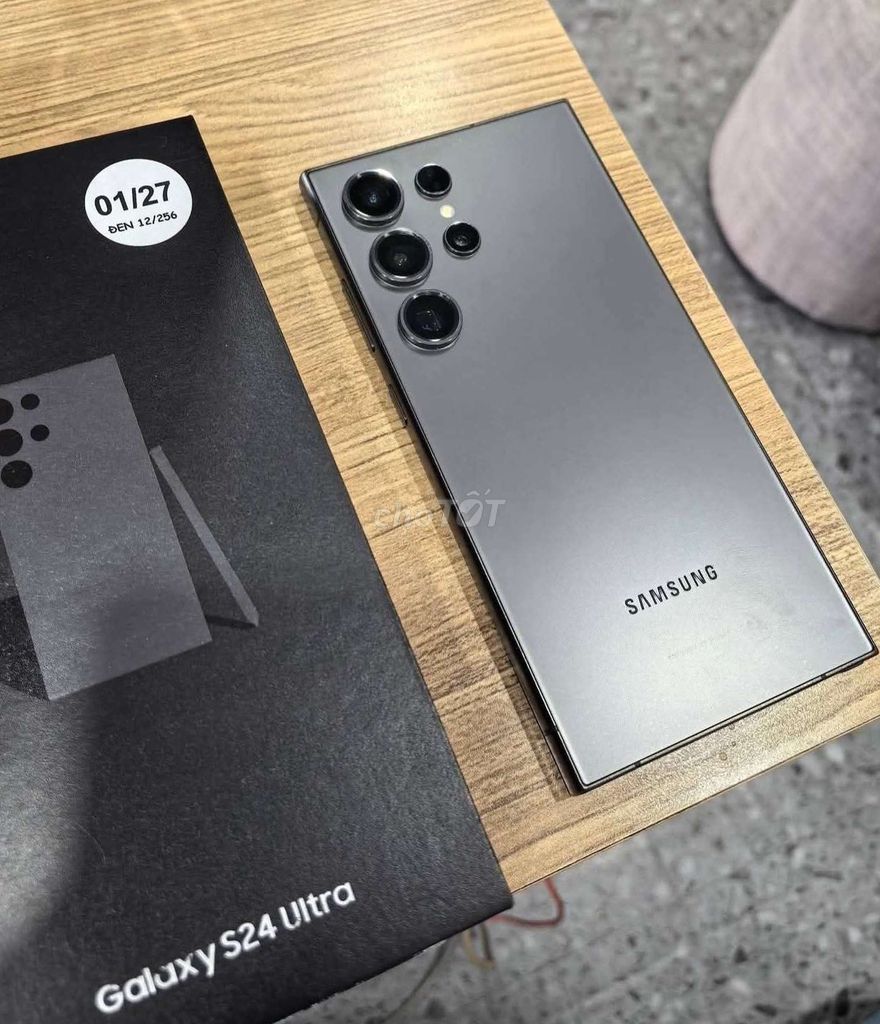 Hàng Zin Nét Samsung S24 Ultra 512G Đen bản Mỹ. Mua bán Điện thoại tại Thành phố Buôn Ma Thuột Đắk Lắk được đăng bởi Định Phone47 hình 1