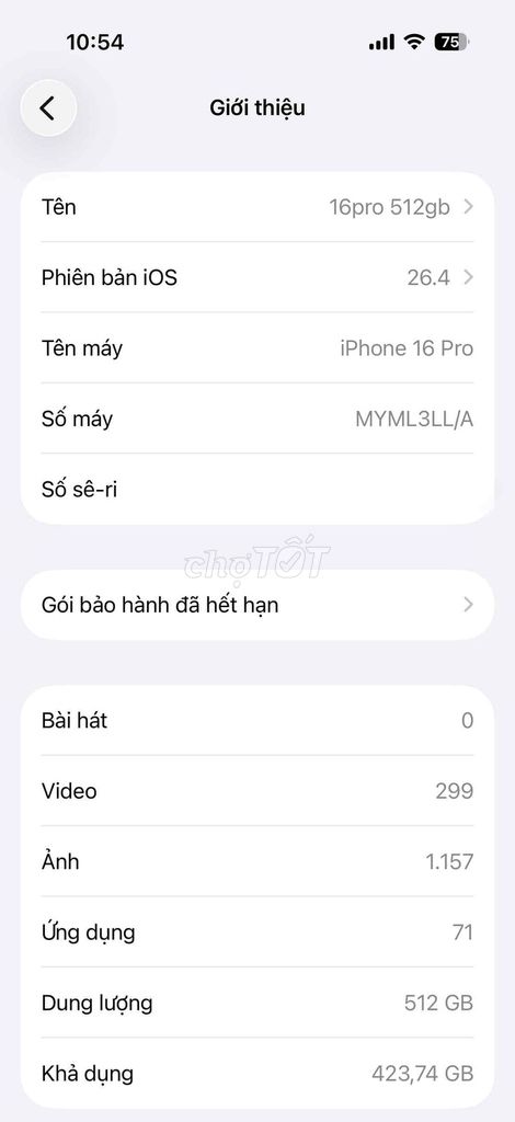 Apple iPhone 16 Pro LL/A. Mua bán Điện thoại tại Quận 11 Tp Hồ Chí Minh được đăng bởi Duy hình 1